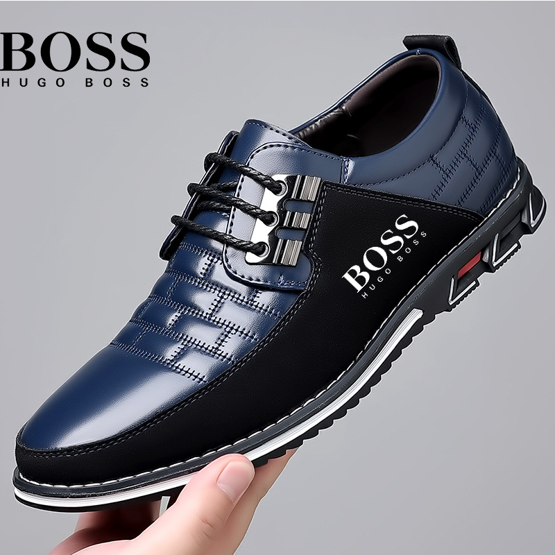 Casual leather shoes for men