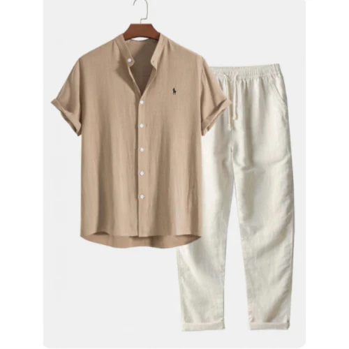 Ralph Lauren™ Men's Casual Shirt & Jogger Set