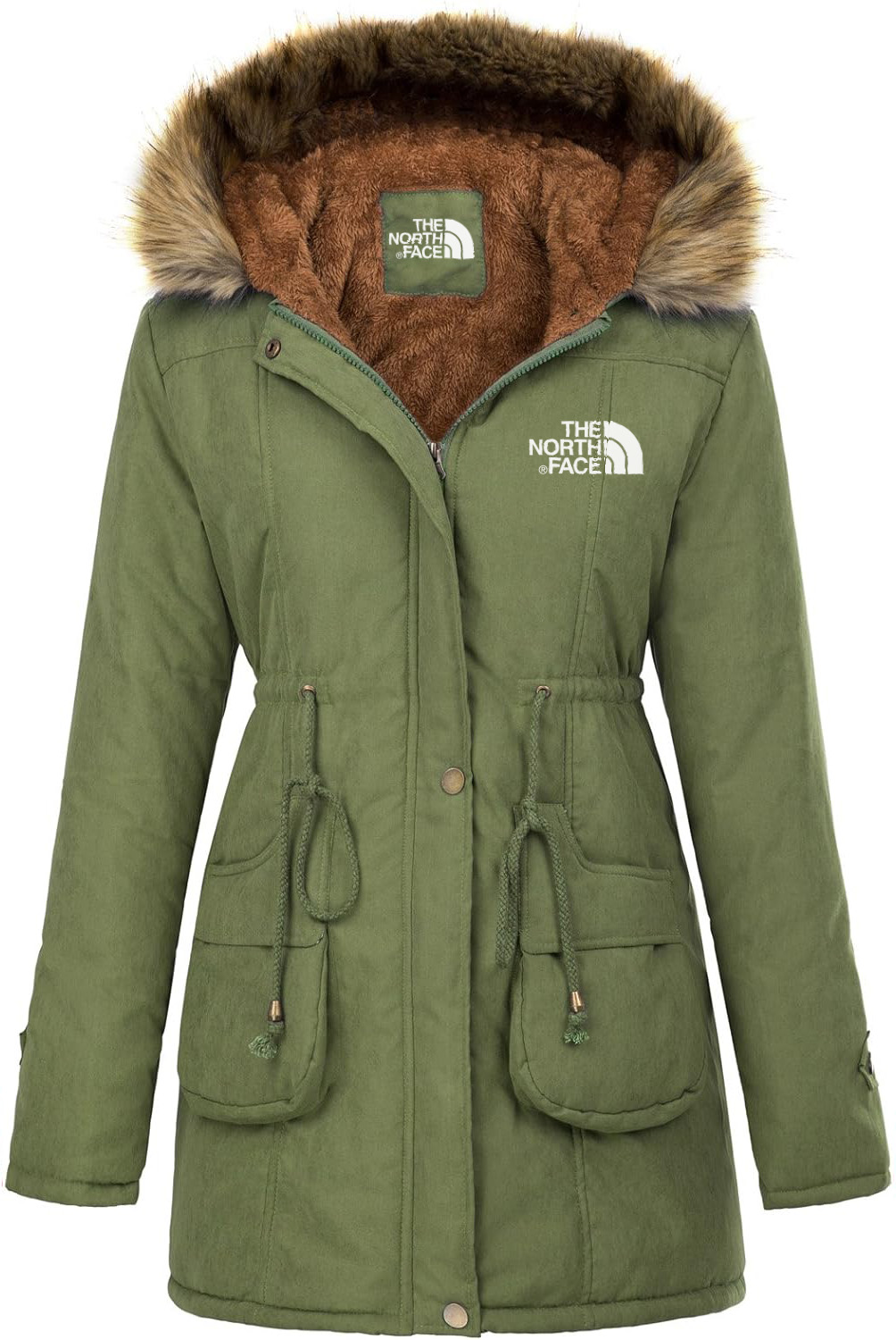 Winter Wool Women's Parka Jacket