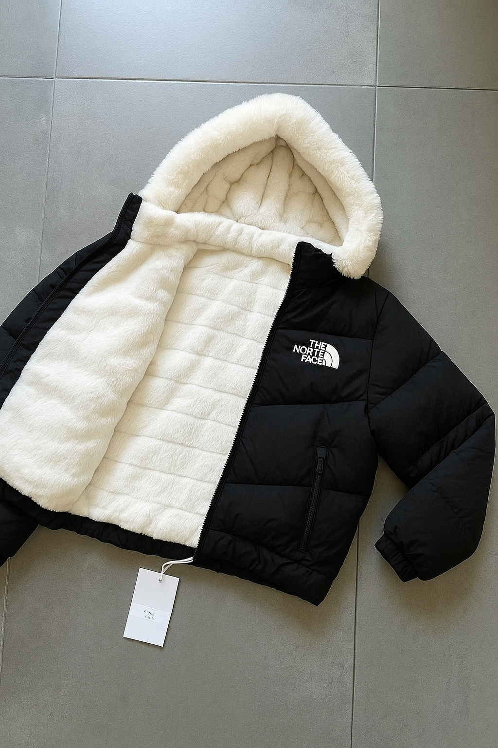 Women's Reversible Puffer Jacket - Two Face.