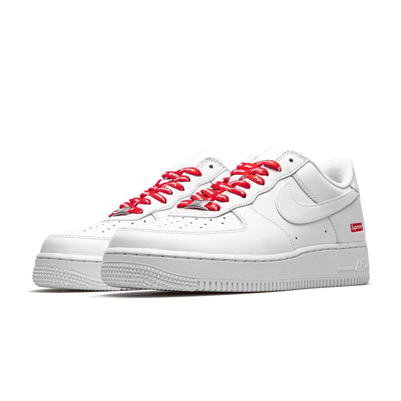 Supreme x Nike Air Force 1 Low ‘Box Logo – White’