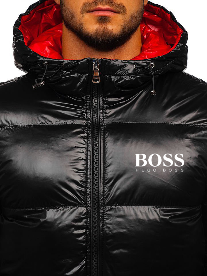 BOSS™ Men's Padded Warm Hooded Jacket