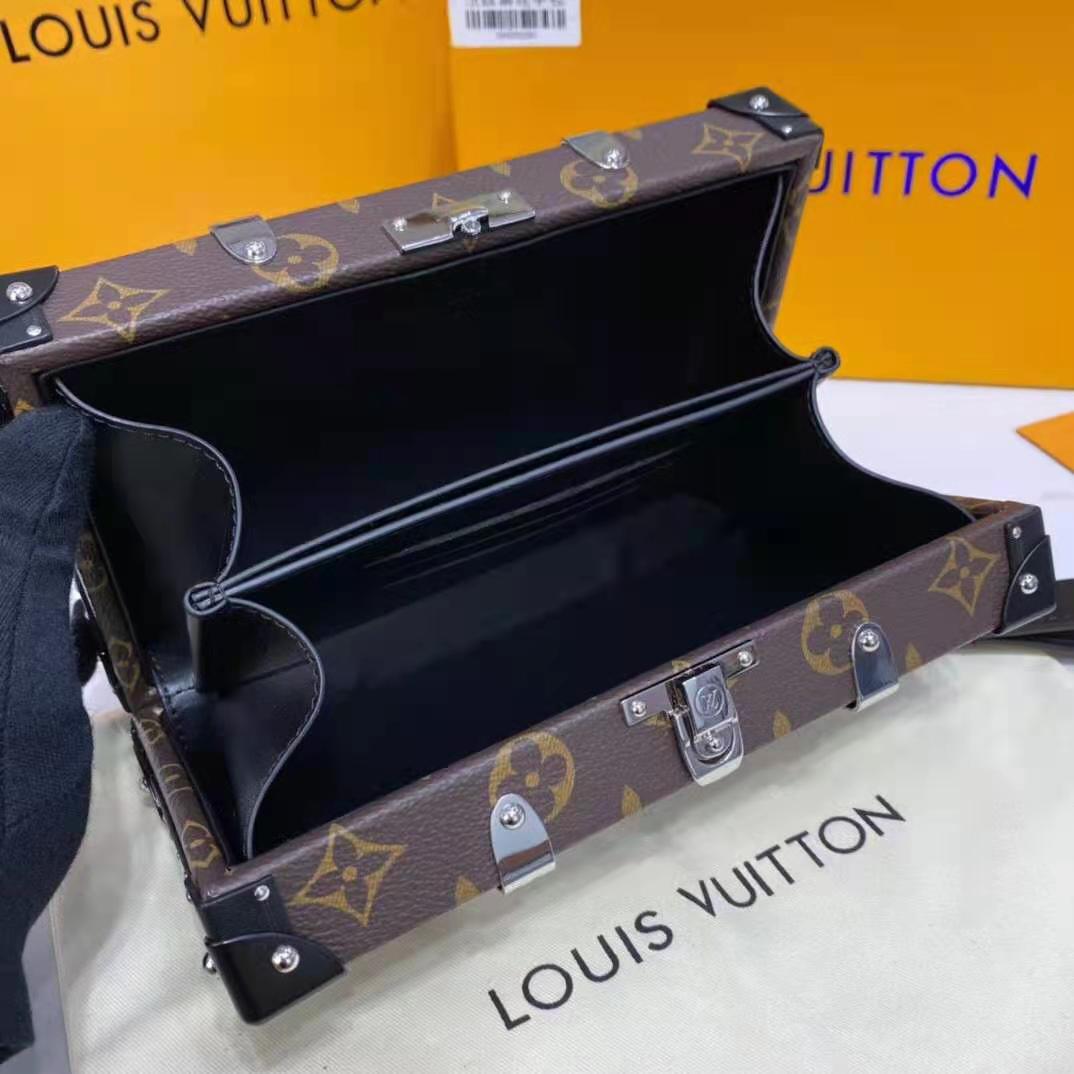 Louis Vuitton LV Unisex Wallet Trunk Monogram Coated Canvas Cowhide Leather