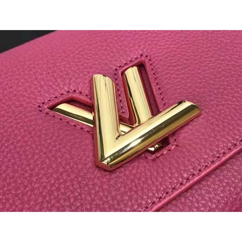 Louis Vuitton LV Women Twist One Handle BB Handbag Dragon Fruit Pink Taurillon