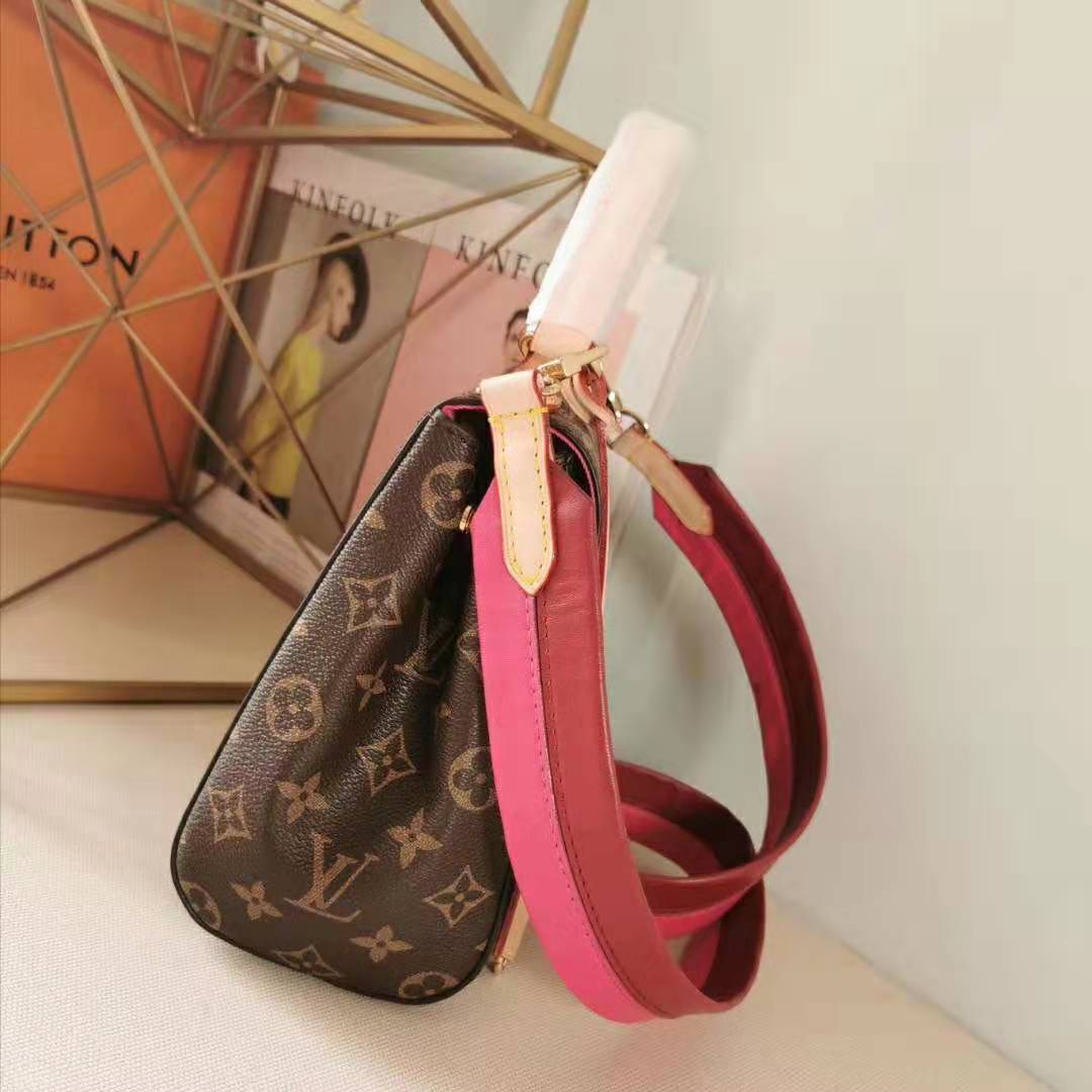 Louis Vuitton LV Women Cluny BB Handbag in Monogram Canvas-Rose