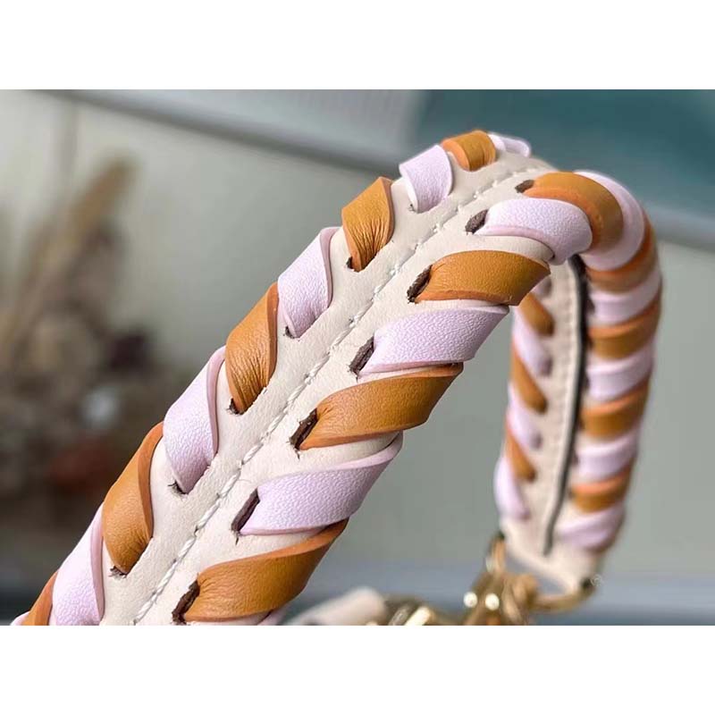 Louis Vuitton LV Women NéoNoé BB Bucket Bag Damier Azur Coated Canvas