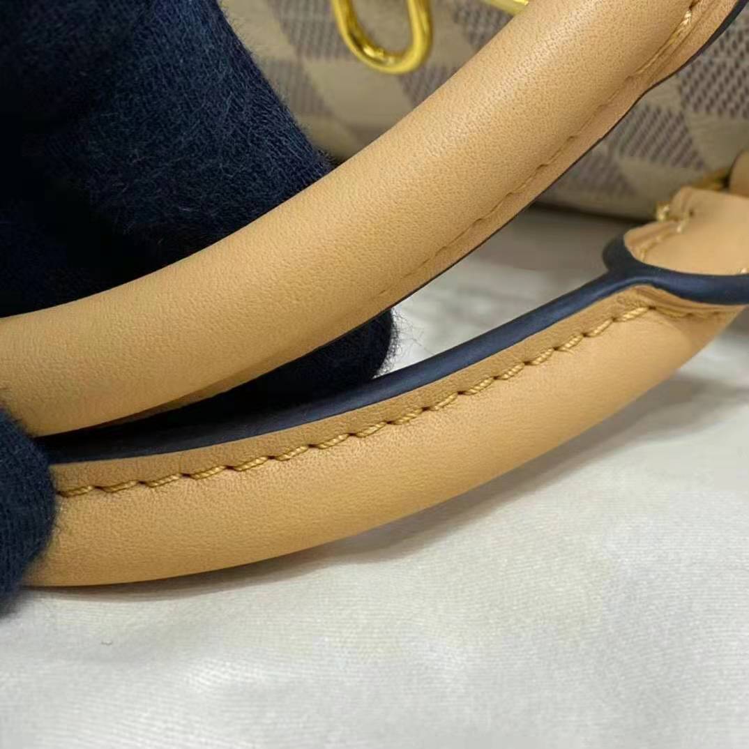 Louis Vuitton LV Unisex Speedy 30 Bandoulière Blue Damier Azur Coated Canvas