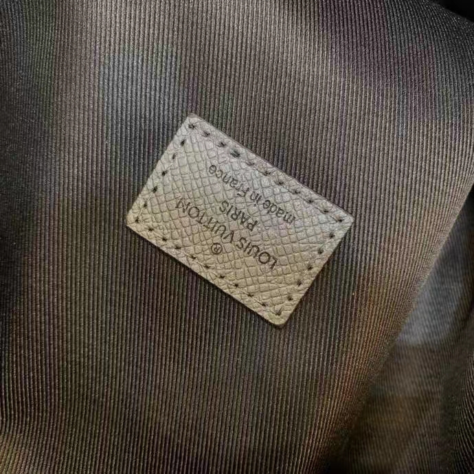 Louis Vuitton LV Unisex Discovery Backpack PM Gunmetal Gray Monogram Coated Canvas