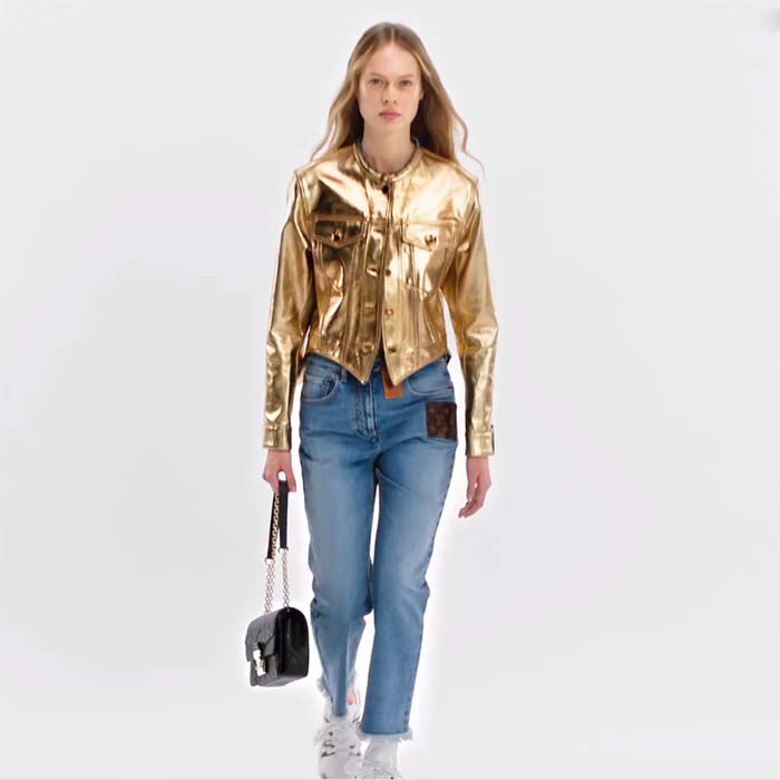 Louis Vuitton LV Women Marceau Black Embossed Grained Cowhide Leather