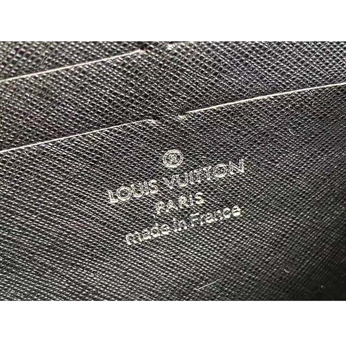 Louis Vuitton Women LV Twist Belt Chain Pouch Black Silver Epi Grained Cowhide Leather