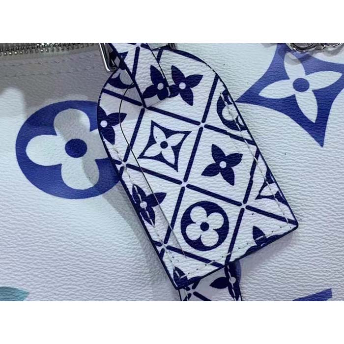 Louis Vuitton LV Unisex Keepall Bandoulière 45 Monogram Coated Canvas Textile Lining