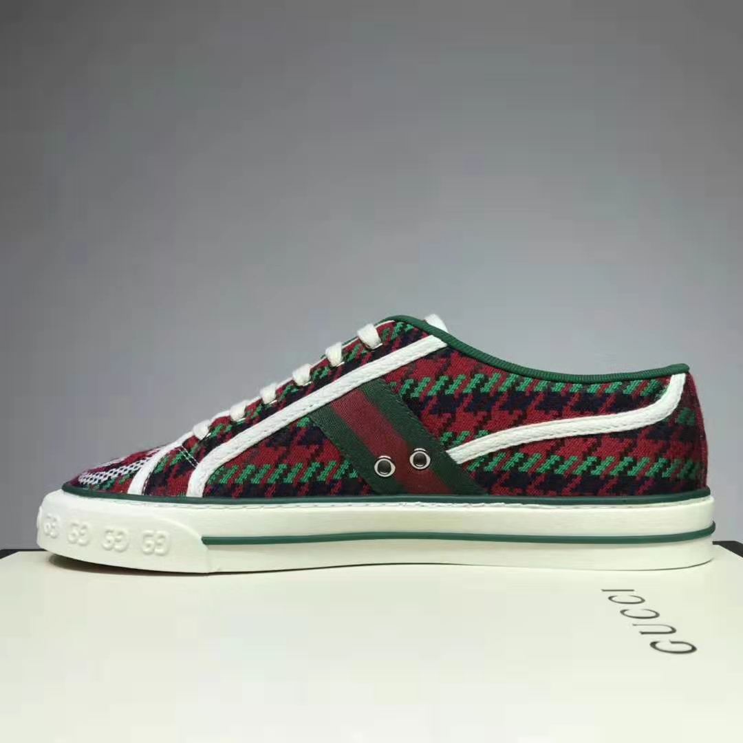 Gucci GG Unisex Gucci Tennis 1977 Sneaker Interlocking G 1.5 cm Heel