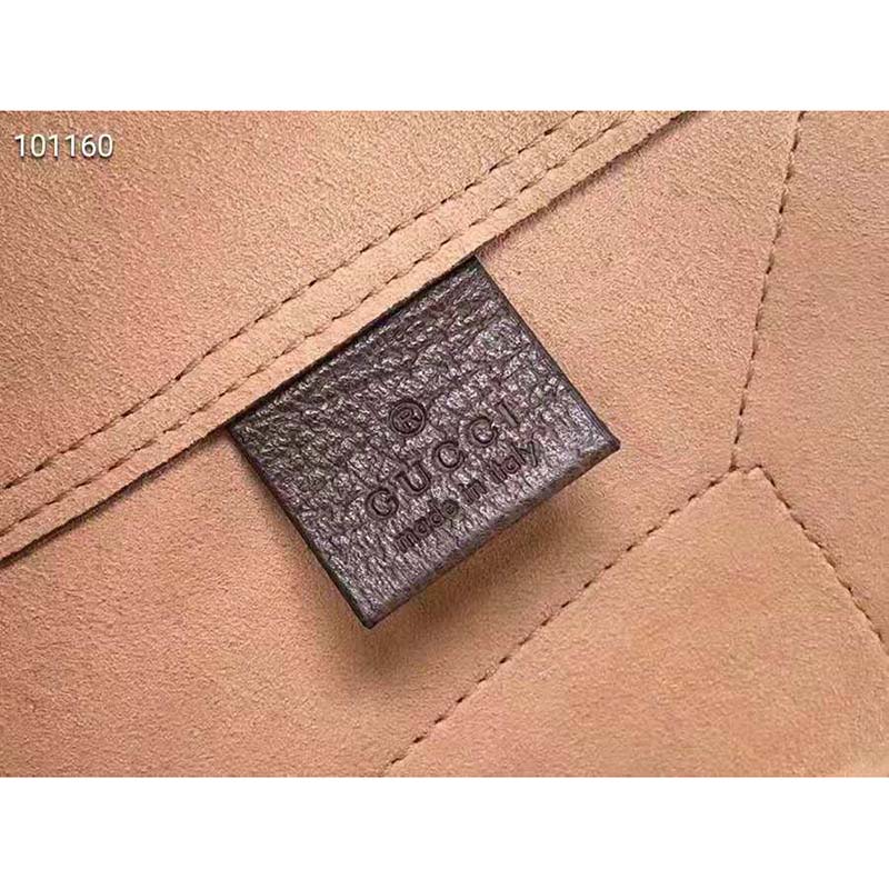 Gucci Unisex Ophidia Soft GG Supreme Medium Tote Beige/Ebony Supreme Canvas