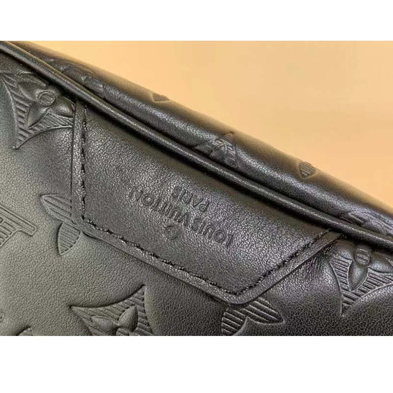 Louis Vuitton LV Unisex Discovery Bumbag PM Monogram Shadow Calf Cowhide Leather