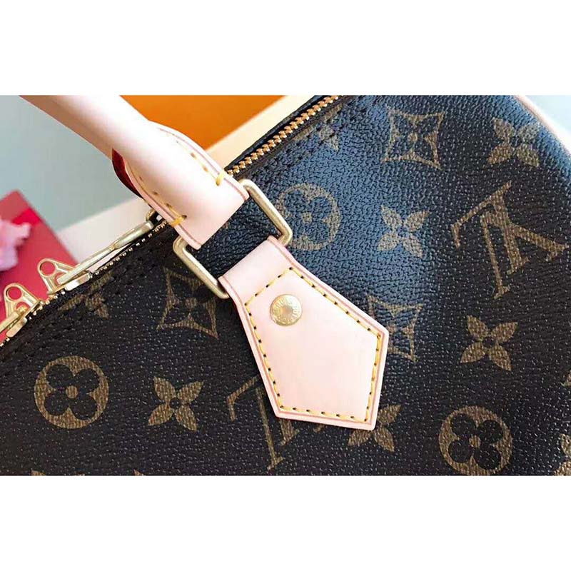 Louis Vuitton LV Women Speedy Bandoulière 30 in Signature Monogram Canvas-Brown