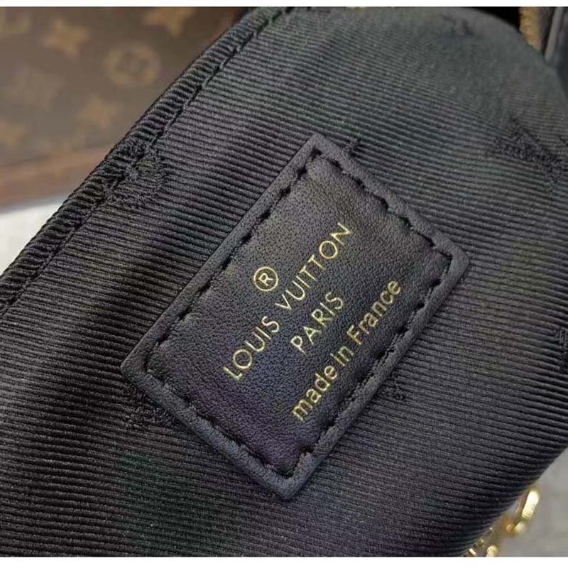 Louis Vuitton LV Women Over The Moon Black Quilted Embroidered Smooth Calf Leather