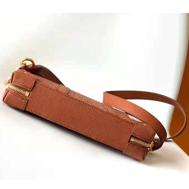 Louis Vuitton Unisex LV X NBA Soft Trunk Wearable Wallet Brown Ball Grain Leather