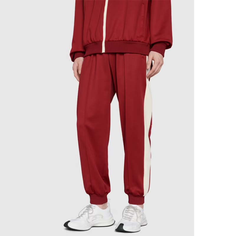 Gucci Unisex GG Run Sneaker White Technical Knit Fabric Rubber Interlocking G