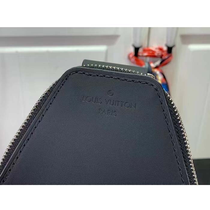 Louis Vuitton LV Unisex Avenue Sling Bag NM Radiant Sun Monogram Macassar Coated Canvas