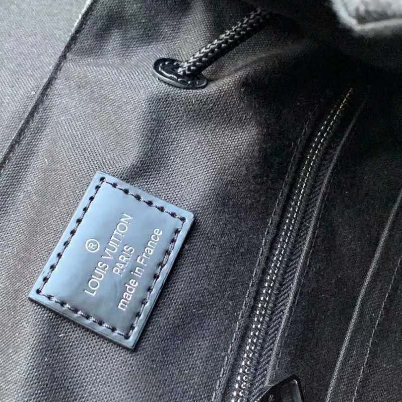 Louis Vuitton LV Unisex Christopher PM Backpack in Damier Graphite Canvas-Grey