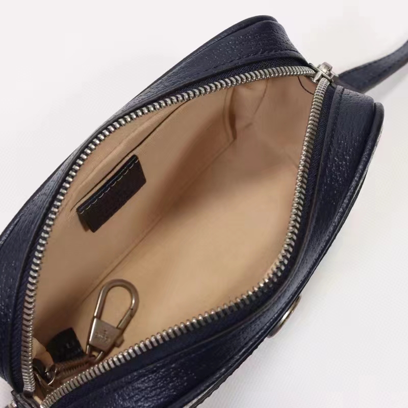 Gucci Unisex Ophidia GG Mini Bag Beige Blue GG Supreme Canvas