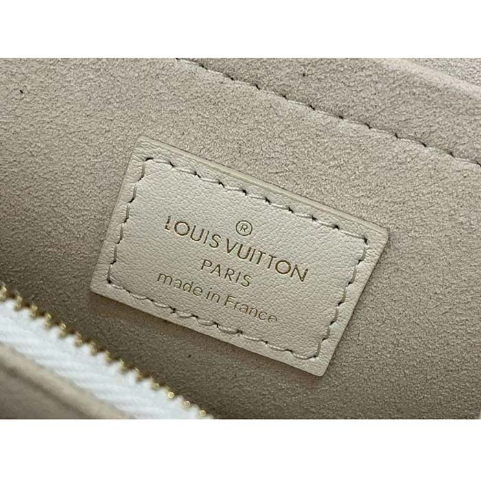 Louis Vuitton LV Women Hold Me Top-Handle Bag Beige Smooth Cowhide Leather