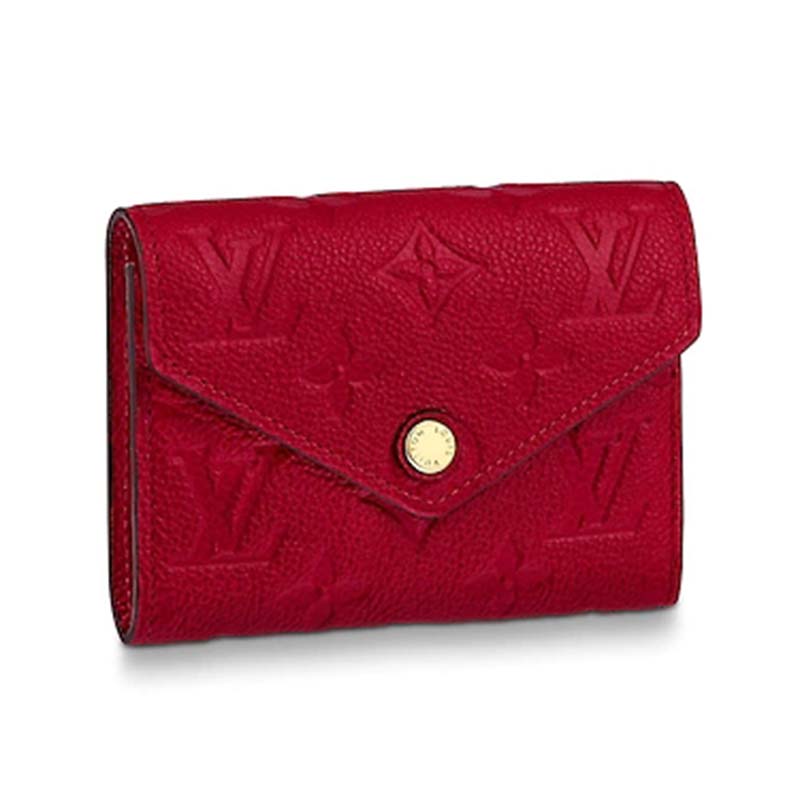 Louis Vuitton LV Women Victorine Wallet in Monogram Empreinte Leather