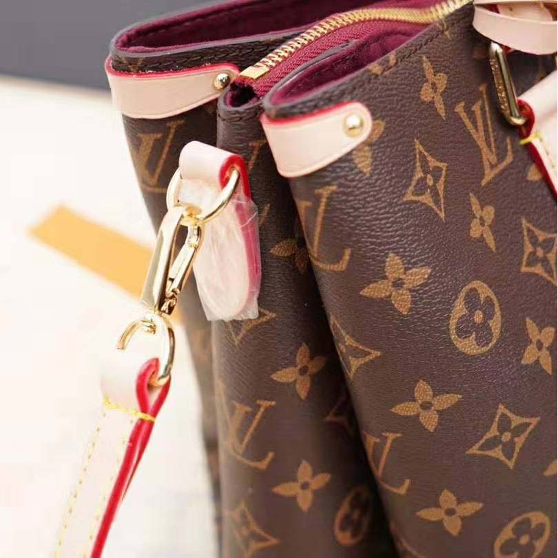 Louis Vuitton LV Women Soufflot MM Bag-Brown