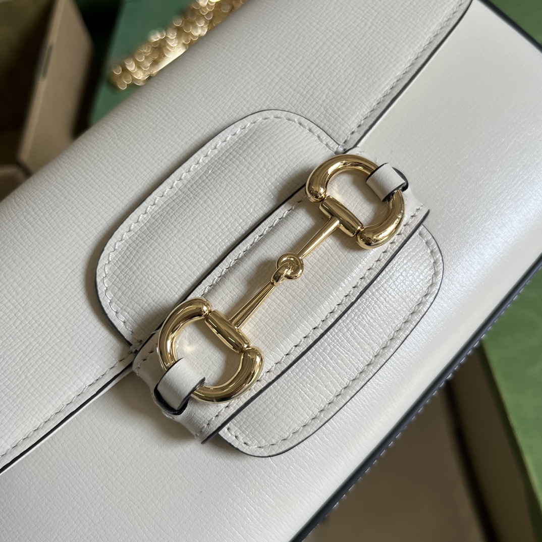 Gucci Women Dionysus Small Shoulder Bag White Leather GG Supreme Canvas