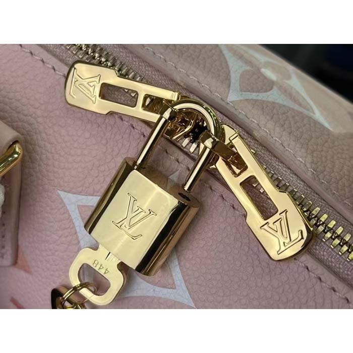 Louis Vuitton LV Women Seedy Bandoulière 20 Pink Embossed Supple Cowhide Leather