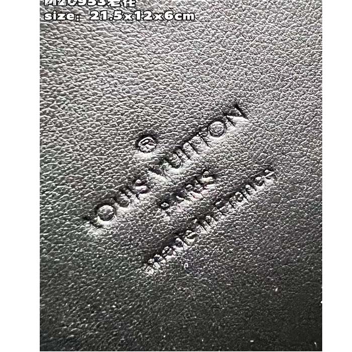 Louis Vuitton LV Unisex Neo Wallet Trunk Black Brown Monogram Coated Canvas