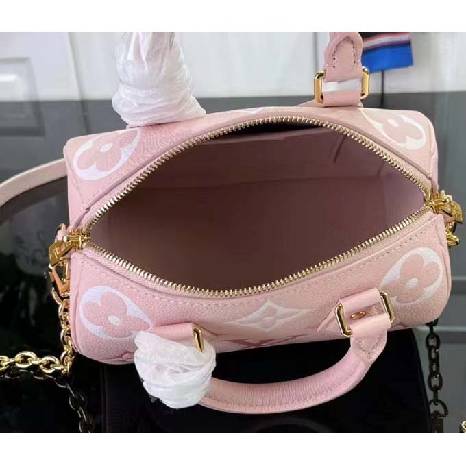 Louis Vuitton LV Women Seedy Bandoulière 20 Pink Embossed Supple Cowhide Leather