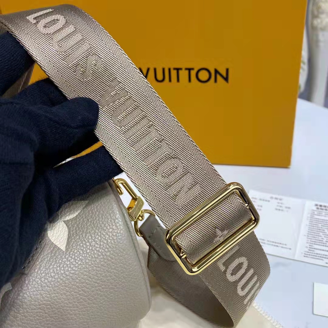 Louis Vuitton Women Papillon BB Dove Cream Embossed Supple Grained Cowhide Leather