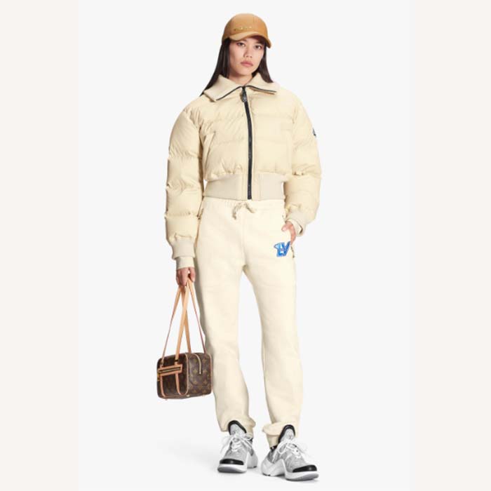 Louis Vuitton LV Women Cité Handbag Monogram Coated Canvas Cowhide Leather