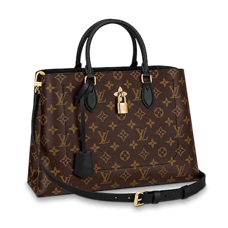 Louis Vuitton LV Women Flower Tote Monogram Coated Canvas
