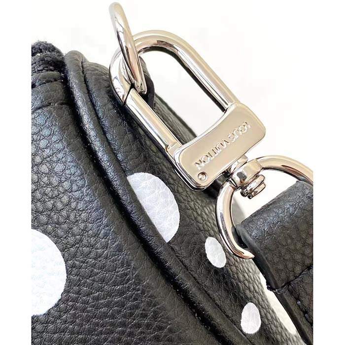Louis Vuitton Women LVxYK Nano Speedy Black White Embossed Grained Monogram Empreinte Cowhide