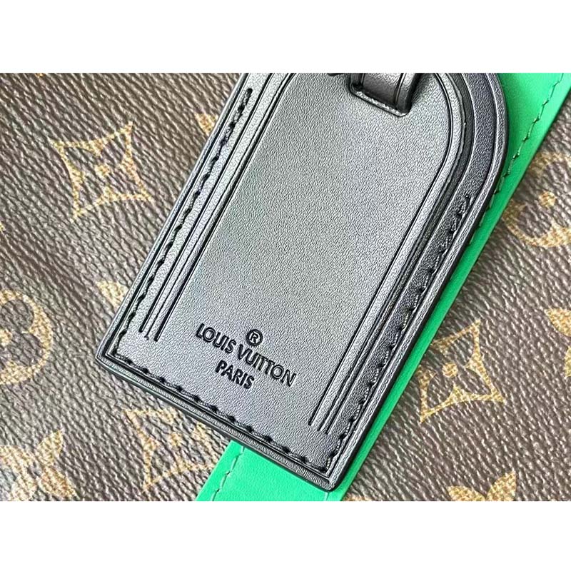 Louis Vuitton LV Unisex Keepall Bandoulière 50 Travel Bag Monogram Macassar Coated Canvas