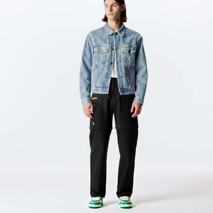 Louis Vuitton LV Unisex LV Trainer Sneaker Green Monogram Textile Rubber Outsole