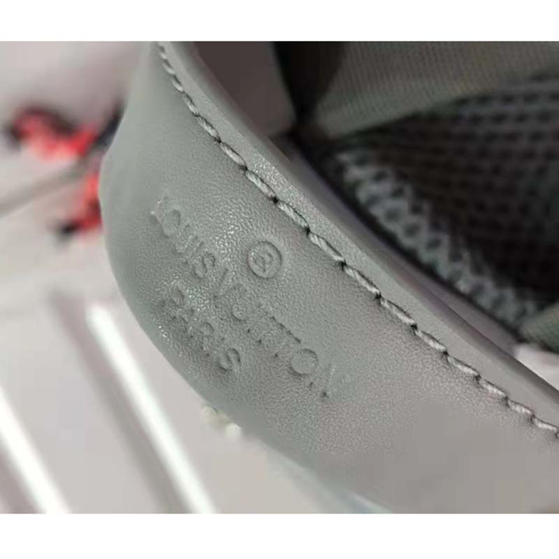 Louis Vuitton LV Unisex New Backpack Gray Aerogram Cowhide Leather Textile Lining