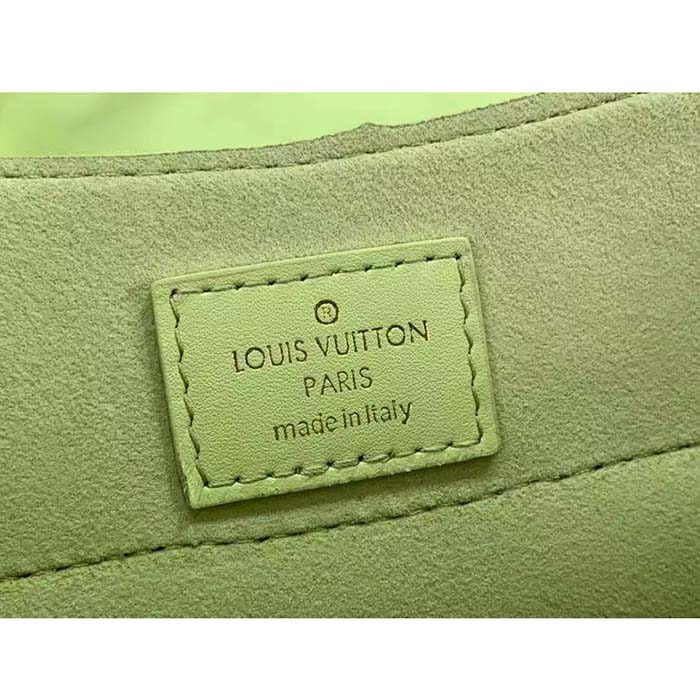 Louis Vuitton LV Women Hide Seek Vert Noto Green Epi Grained Smooth Cowhide Leather