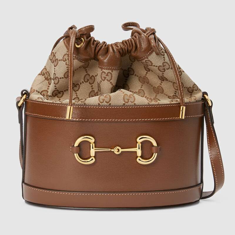 Gucci Women GG Gucci Horsebit 1955 Bucket Bag