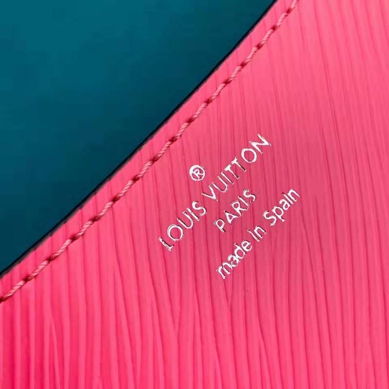 Louis Vuitton LV Women Buci Crossbody Pink Epi Grained Smooth Cowhide Leather