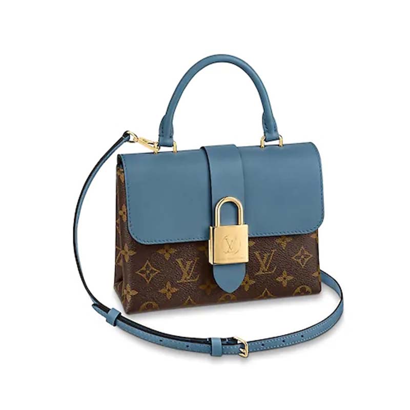 Louis Vuitton LV Women Locky BB Bag in Monogram Coated Canvas and Epi Leather