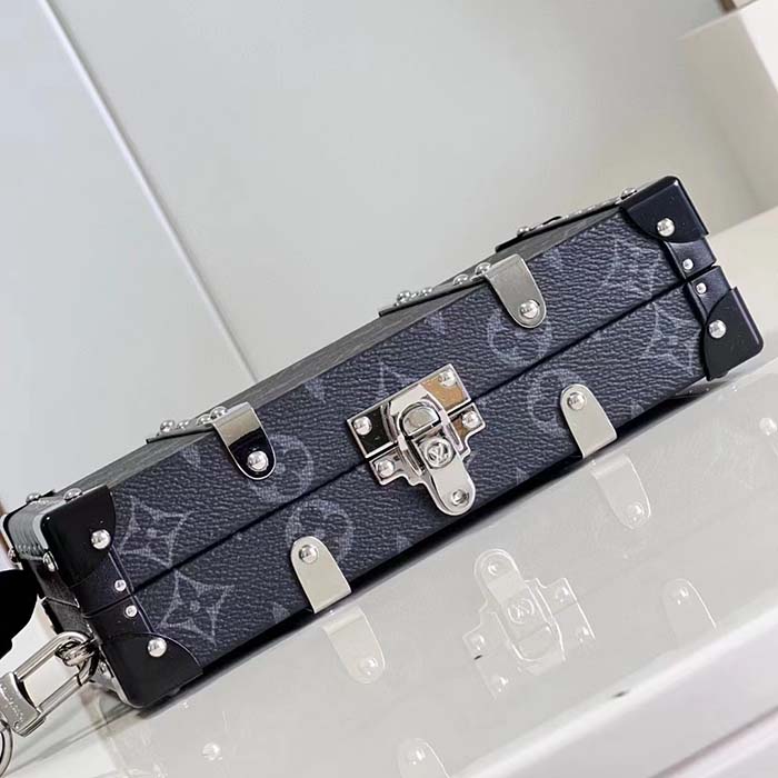 Louis Vuitton LV Unisex Neo Wallet Trunk Black Monogram Eclipse Coated Canvas