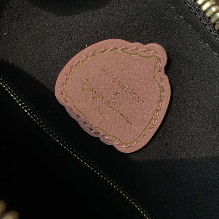 Louis Vuitton Women LVxYK Speedy Bandoulière 25 Black Embossed Grained Monogram Cowhide Leather