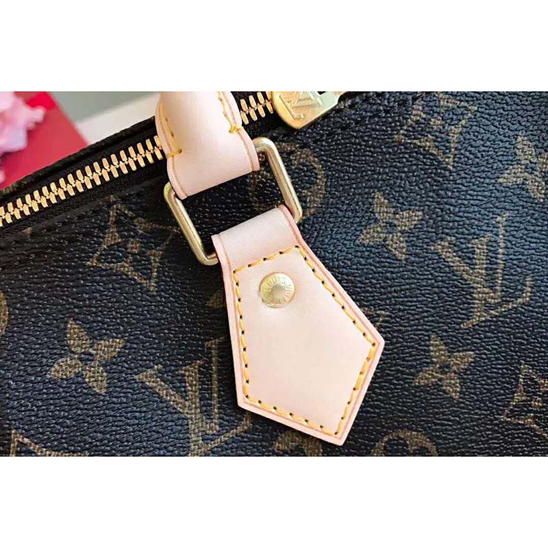 Louis Vuitton LV Women Speedy Bandoulière 25 in Signature Monogram Canvas-Brown
