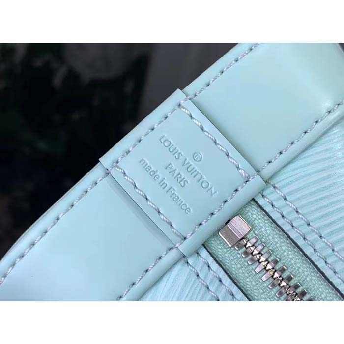 Louis Vuitton LV Women Alma BB Handbag Lagoon Turquoise Epi Grained Cowhide Leather