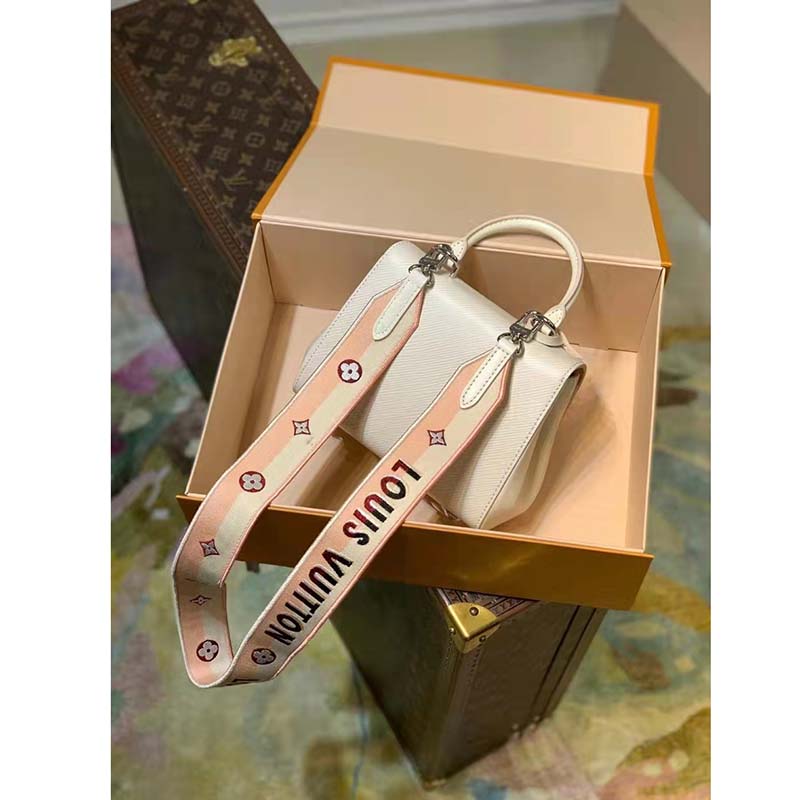 Louis Vuitton LV Women Cluny Mini Handbag Quartz Epi Grained Smooth Cowhide Leather