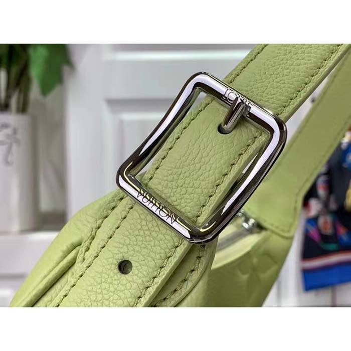 Louis Vuitton LV Women Mini Moon Green Monogram Empreinte Embossed Supple Grained Cowhide Leather