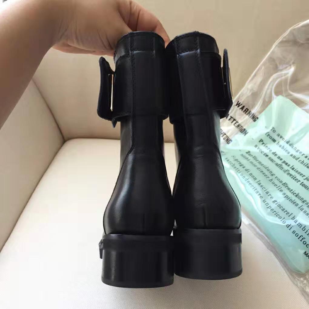 Louis Vuitton LV Women Wonderland Ranger Boot in Plain Calf Leather-Black